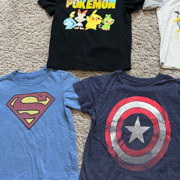 4T Justice League Star Wars Grogu Pokemon Graphic Tees  - 11 Piece Bundle - Picture 7 of 15